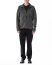 MA Maurizio Amadei macross H252DZ MJP1 Men Zipped Tall Collar Shirt Herren Hemd Jacke cotton jersey carbon hide m 4