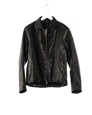 A DICIANNOVEVENTITRE A1923 AUGUSTA J005 Men Classic Zip Jacket Herren Leder Jacke culatta horse leather black hide m 1