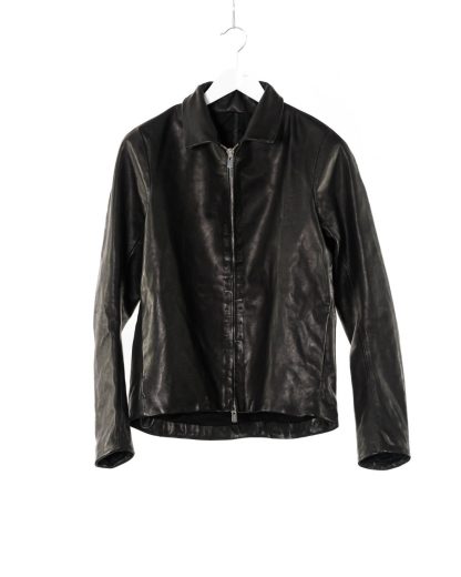 A DICIANNOVEVENTITRE A1923 AUGUSTA J005 Men Classic Zip Jacket Herren Leder Jacke culatta horse leather black hide m 1