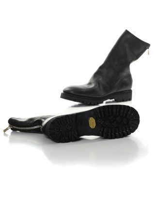 GUIDI 788V Men Back Zip Boot Vibram Sole herren schuh stiefel shoe horse leather black hide m 1