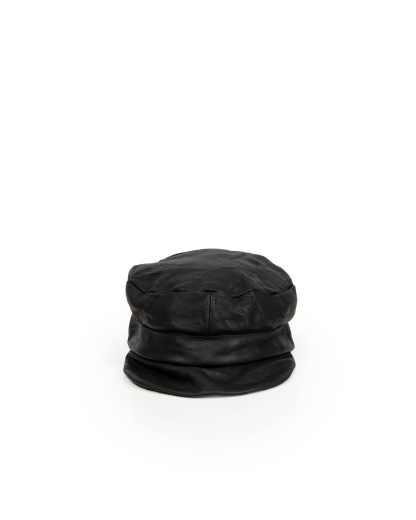 Taichi Murakami Work Cap Hat men women unisex kangaroo leather black hide m 4
