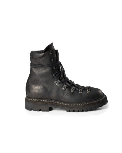 GUIDI 20 Men Trekking Boot Herren Schuh Stiefel Shoe modulated calf full grain leather vibram sole black hide m 3