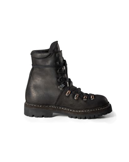 GUIDI 20 Men Trekking Boot Herren Schuh Stiefel Shoe modulated calf full grain leather vibram sole black hide m 6