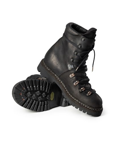 GUIDI 20 Men Trekking Boot Herren Schuh Stiefel Shoe modulated calf full grain leather vibram sole black hide m 8