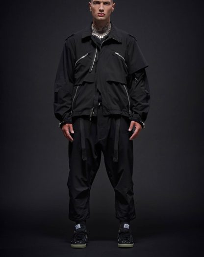 ACRONYM J1WB E Men Encapsulated Nylon Interops Jacket Herren Jacke lightshell black hide m 10
