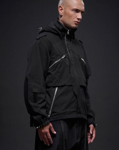 ACRONYM J1WB E Men Encapsulated Nylon Interops Jacket Herren Jacke lightshell black hide m 4