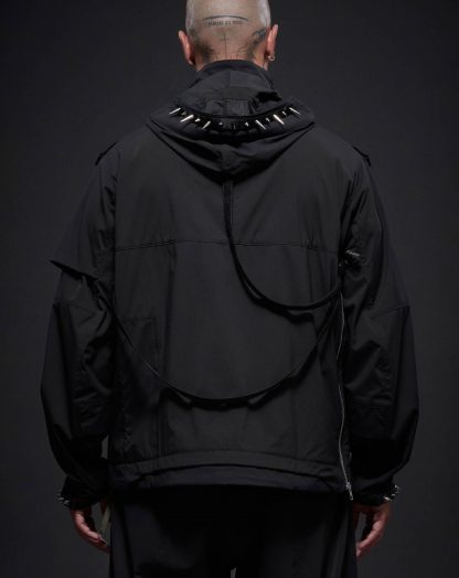 ACRONYM J1WB E Men Encapsulated Nylon Interops Jacket Herren Jacke lightshell black hide m 6