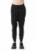 BORIS BIDJAN SABERI LONGJOHN3.RF F092 men transformable jogger sweatpants pants cotton black hide m 3