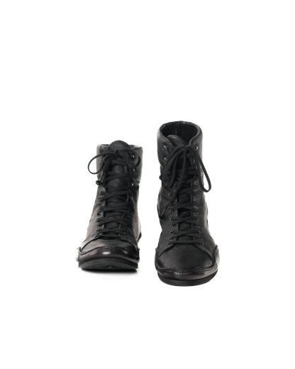 EMATYTE ESKIMO Men High Top Sneaker Herren Schuh Shoe waxed kangaroo leather black hide m 4