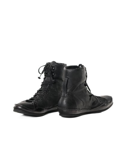 EMATYTE ESKIMO Men High Top Sneaker Herren Schuh Shoe waxed kangaroo leather black hide m 5