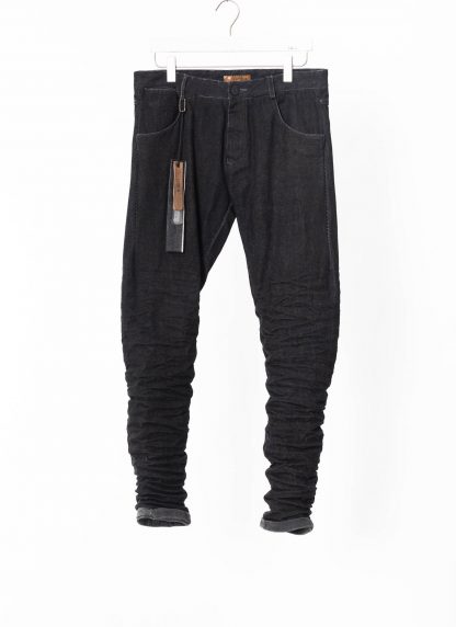 LAYER 0 Men 5 Pocket Pants 110 Herren Hose Jeans cotton black denim aged hide m 1