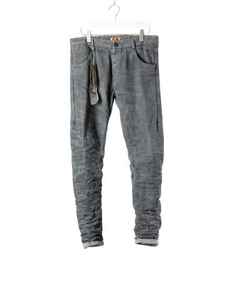 LAYER 0 Men 5 Pocket Pants 110 Herren Hose Jeans cotton grey aged denim hide m 1
