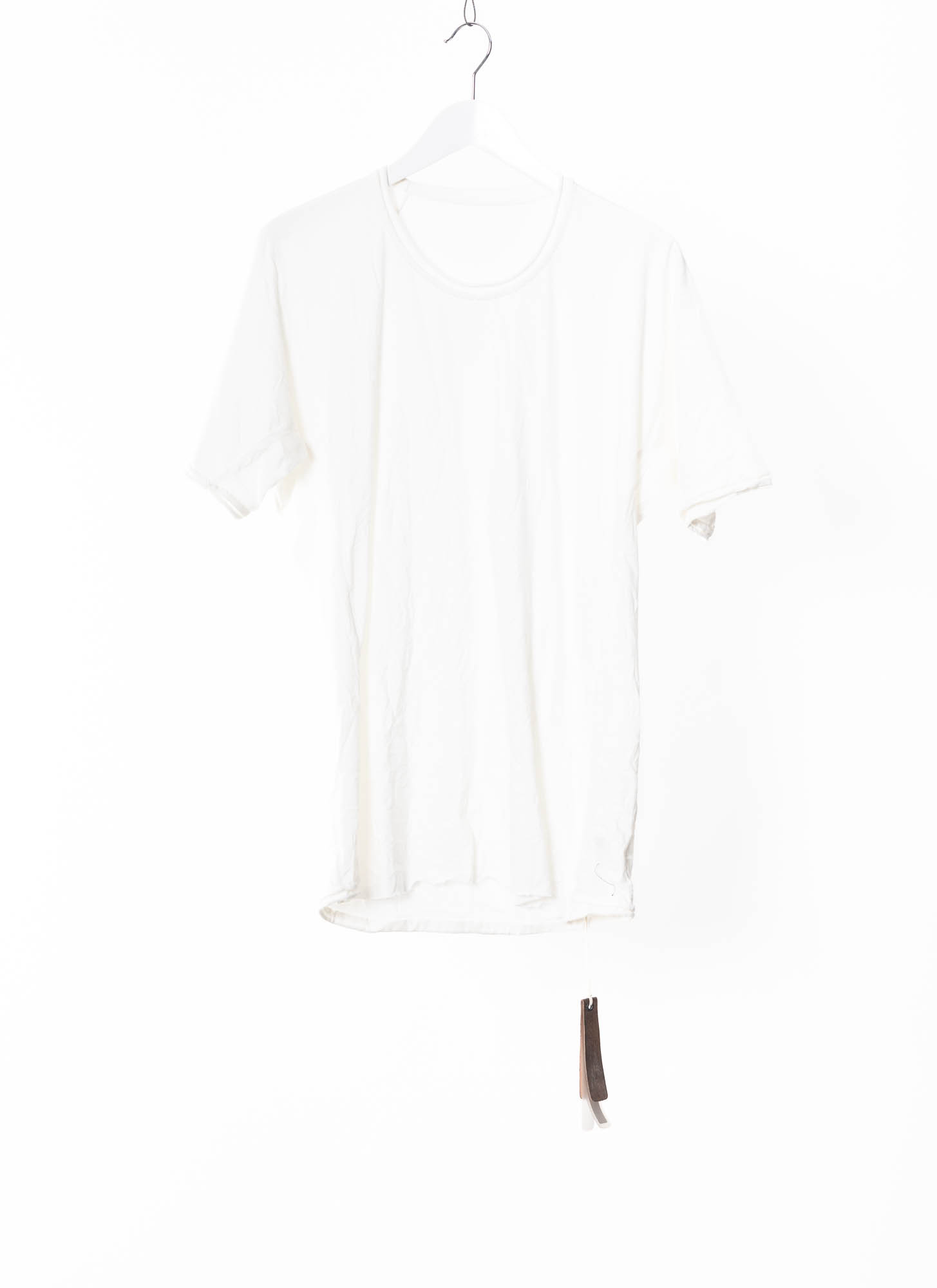 LAYER 0 Men Short Sleeve T Shirt 75 white cotton hide m 1