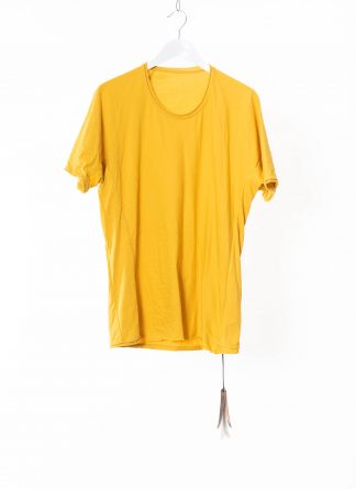 LAYER 0 Men Short Sleeve T Shirt 75 yellow cotton hide m 1