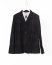 M.A Maurizio Amadei J112 LCPC Men 3 Button Back Slit Jacket cotton linen pes black hide m 1
