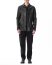 M.A Maurizio Amadei J1S SY 1.0 Men Med Fit Shirt 1 Front Pocket Herren Hemd cow leather black hide m 3