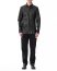 M.A Maurizio Amadei J1S SY 1.0 Men Med Fit Shirt 1 Front Pocket Herren Hemd cow leather black hide m 4