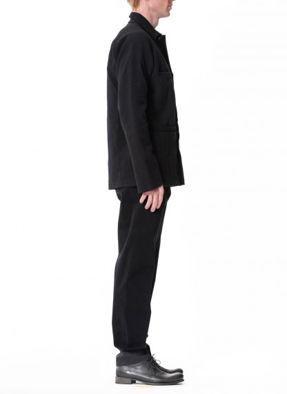 M.A Maurizio Amadei J253 CDG Men Utility Unlined Jacket cotton black hide m 5