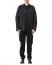 M.A Maurizio Amadei J253 CLST Men Utility Unlined Jacket cotton linen black hide m 3