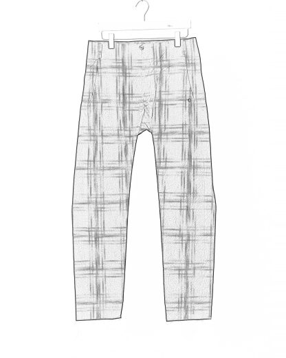 M.A Maurizio Amadei P383 LCPC Men 3 Pocket Straight Leg Medium Fit Pants cotton linen pes black hide m 2