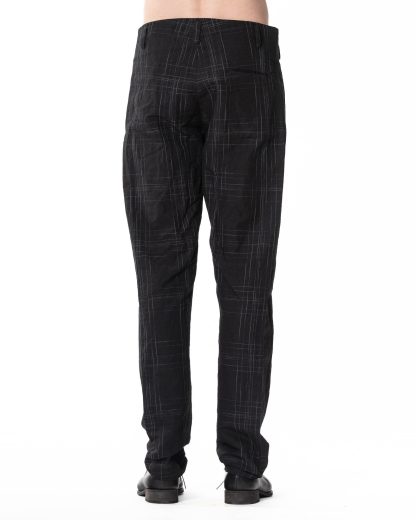 M.A Maurizio Amadei P383 LCPC Men 3 Pocket Straight Leg Medium Fit Pants cotton linen pes black hide m 5