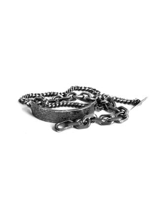 CHIN TEO Bracelet Triple Lineage Armband Armkette 925 sterling silver hide m 1