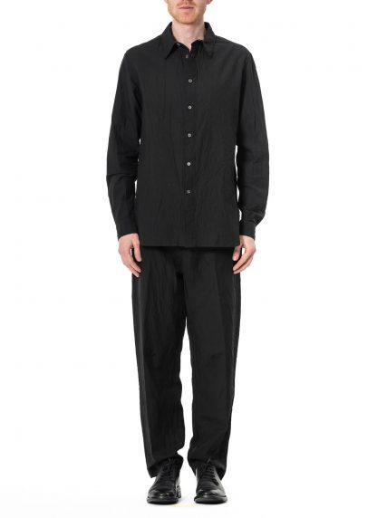 FORME DEXPRESSION Men Casual Shirt Herren Hemd relaxed fit cotton black hide m 3