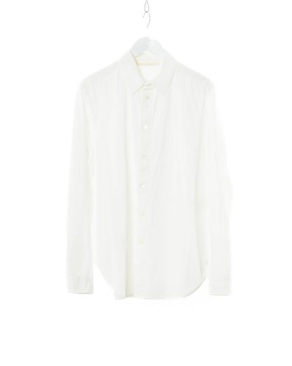 FORME DEXPRESSION Men Casual Shirt Herren Hemd relaxed fit cotton white hide m 1