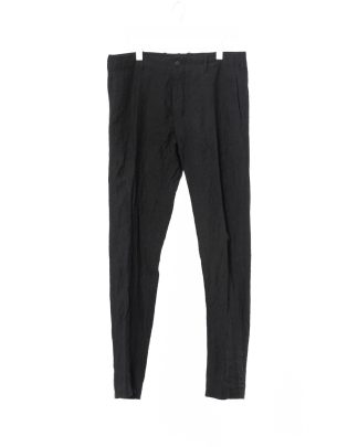 FORME DEXPRESSION UP110 006B Men Contoured Pants 2.0 Herren Hose linen black hide m 1