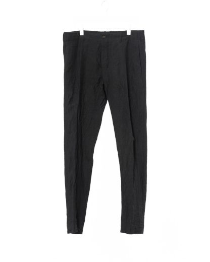 FORME DEXPRESSION UP110 006B Men Contoured Pants 2.0 Herren Hose linen black hide m 1