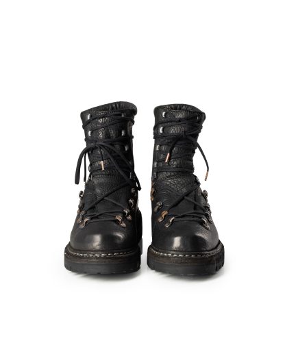 GUIDI 20 Men Trekking Boot Herren Stiefel Schuh Shoe modulated bison full grain leather vibram sole black hide m 6