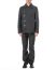 KANG MC 009 LY METAMOR Men BackElbow Split Layer Peacoat Coat Herren Jacke Mantel linen waxed cotton off grey hide m 5