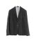 KANG MJ 010 METAMOR Men Mid Fit 3 Buttoned Jacket Herren Jacke Blazer linen waxed cotton off grey hide m 1