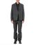 KANG MJ 010 METAMOR Men Mid Fit 3 Buttoned Jacket Herren Jacke Blazer linen waxed cotton off grey hide m 3