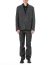 KANG MJ 010 METAMOR Men Mid Fit 3 Buttoned Jacket Herren Jacke Blazer linen waxed cotton off grey hide m 4