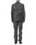 KANG MJ 010 WX COHAX CD Men Mid Fit 3 Buttoned Jacket Herren Jacke Blazer cotton waxed off black hide m 6