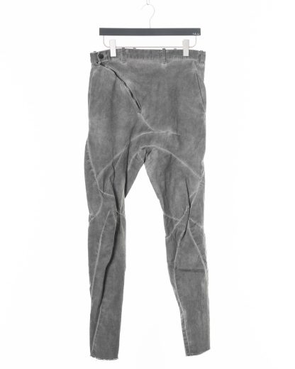 LEON EMANUEL BLANCK DIS M CP 01 Men Distortion Chem Pants Herren Hose cotton ea twill medium grey hide m 1