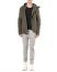 LEON EMANUEL BLANCK DIS M LJHO 02 Men Distortion Hooded L Jacket cotton linen military green hide m 3
