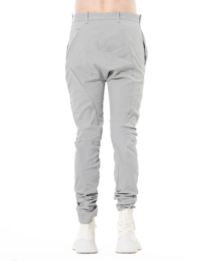 LEON EMANUEL BLANCK DIS M SKCP 01 Men Distortion Skinny Pants Herren Hose cotton ultra weave elasthan light grey hide m 5