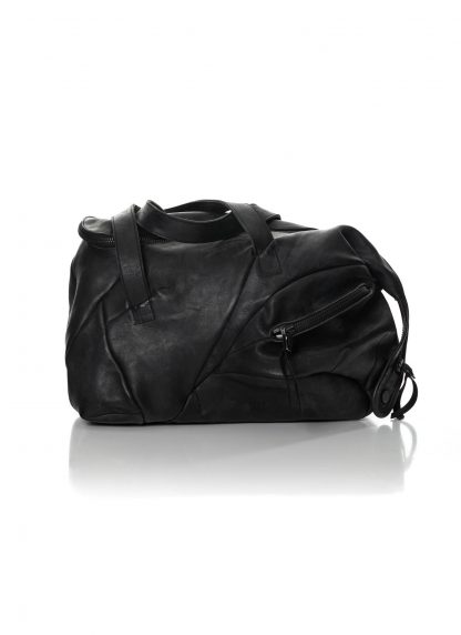 LEON EMANUEL BLANCK DIS WEB 01 S Weekender Bag small horse leather black hide m 1