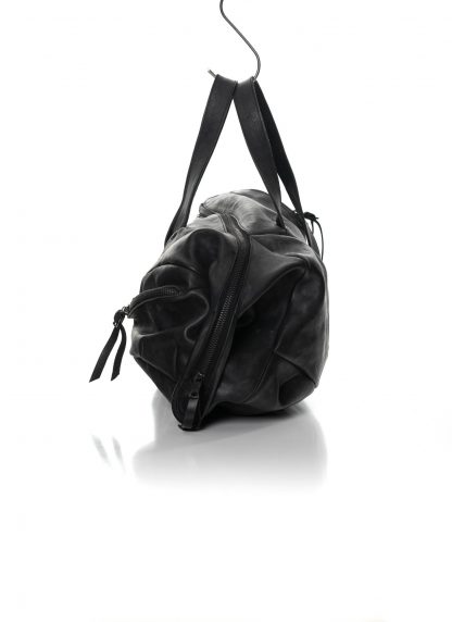 LEON EMANUEL BLANCK DIS WEB 01 S Weekender Bag small horse leather black hide m 4