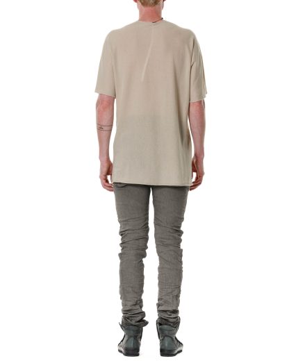 LABEL UNDER CONSTURCTION Men Arched Tshirt Herren Tee cotton lightweight linen hide m 5