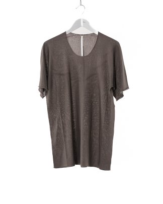 LABEL UNDER CONSTURCTION Men Arched Tshirt Herren Tee cotton lightweight medium grey hide m 1