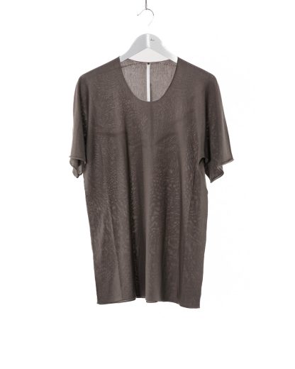 LABEL UNDER CONSTURCTION Men Arched Tshirt Herren Tee cotton lightweight medium grey hide m 1