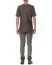 LABEL UNDER CONSTURCTION Men Arched Tshirt Herren Tee cotton lightweight medium grey hide m 55