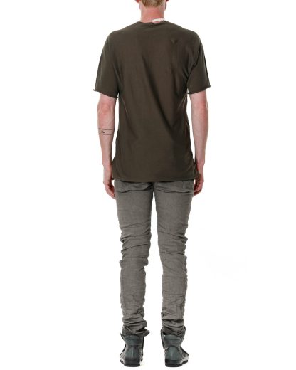 LABEL UNDER CONSTURCTION Men Arched Tshirt Herren Tee cotton lightweight military hide m 55