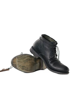 LAYER 0 1.5 H10 GW Men Classic Ankle Boot Herren Stiefel Schuh goodyear horse cordovan leather black hide m 1
