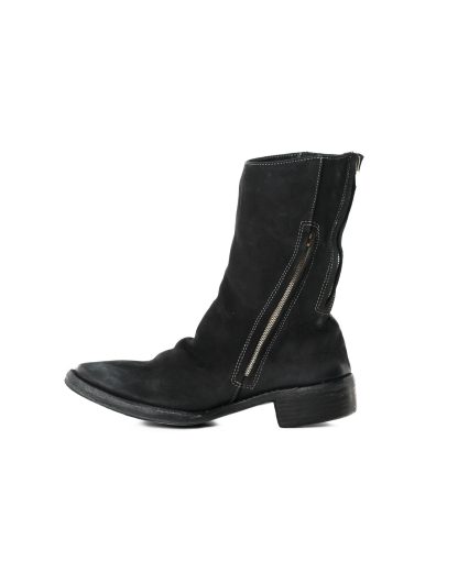 A DICIANNOVEVENTITRE A1923 Augusta Men ST3 Double Zip Boot Herren Schuh Shoe Stiefel goodyear horse culatta leather black hide m 4