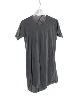 LEON EMANUEL BLANCK LEB DIS M CT 01 Men Distortion Curved Tee Tshirt Herren T Shirt cotton hemp grey hide m 1