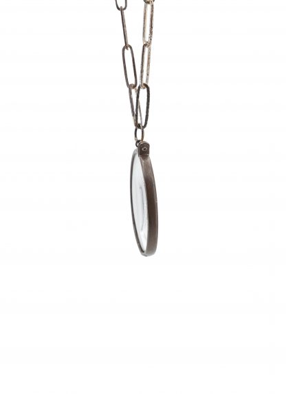 Taichi Murakami Loupe Optical Necklace men women jewellery jewelry polished 925 sterling silver hide m 3